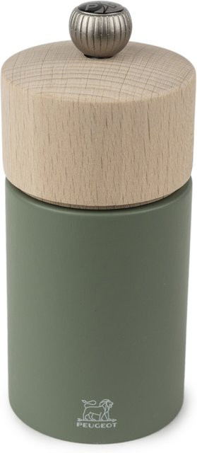 Peugeot Pfeffermühle BOREAL aus Holz in Grün - Bild 1