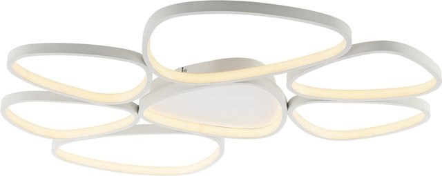 Deckenleuchte PEBBLES von JUST LIGHT in Weiß, dimmbar, modern mit LED - Bild 1