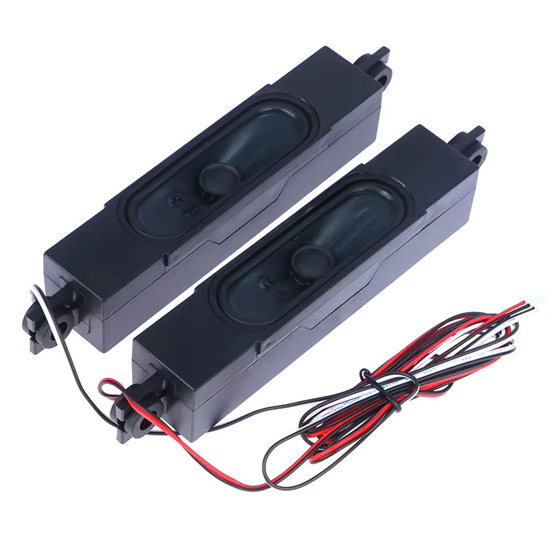 KOQZM 1 Paar Passive LCD-TV-Lautsprecher, 8 Ohm, 10W, Schwarz - Bild 4