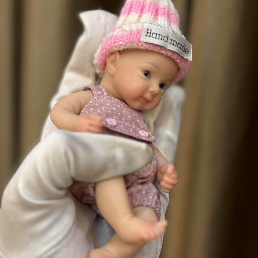 Saskia Reborn-Babypuppe, Silikon, Unisex, 1-teiliges Set - Bild 5