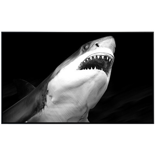 papermoon EcoHeat Infrarotheizung Haifisch Schwarz Weiss Matt-Effekt mit App-Steuerung und Überhitzungsschutz - Bild 2
