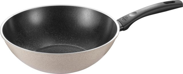 Ballarini Wok mit Keramikbeschichtung in Beige, Durchmesser: 28 cm - Bild 1