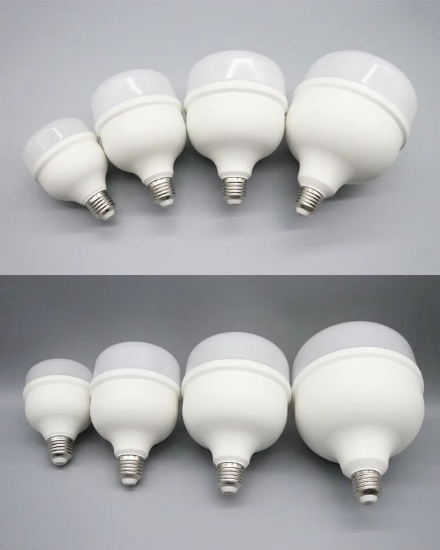 LED-Glühbirne E27 mit 50W, Warmweiß 3000K, weiß, omnidirektional für Zuhause - Bild 5