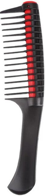 XYNN Haarfärbebürste und Entwirrungsrollenkamm, Schwarz/Rot, Unisex - Bild 1