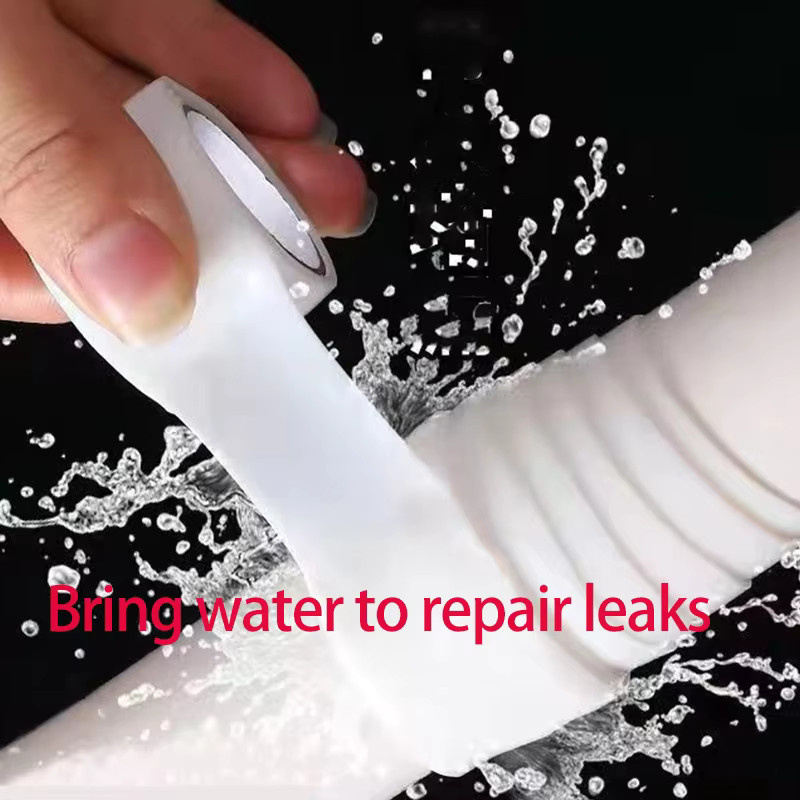 Selbstverschmelzendes Silikonkautschuk-Klebeband in Weiß, flammhemmend und wasserdicht zur Isolierung und Rohrreparatur - Bild 6