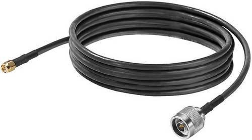 Weidmüller IE-CC-NM-SMAM-6M Antennenkabel Schwarz für Wi-Fi und Ethernet/LAN - Bild 1