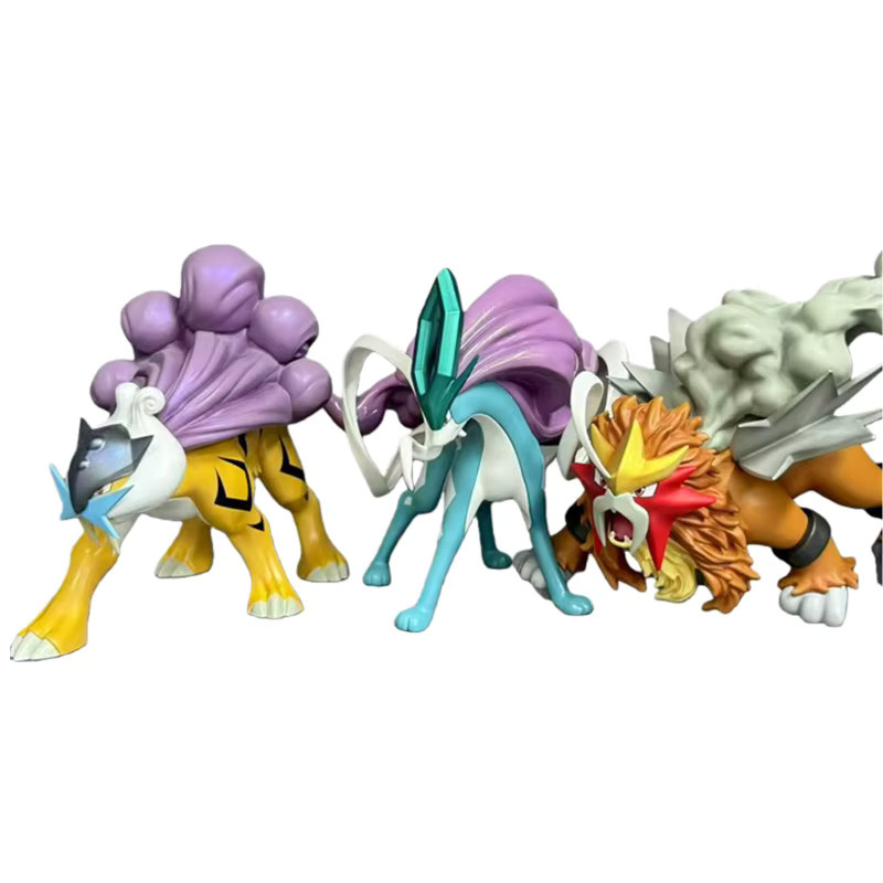 Bandai Pokémon Suicune Entei Raikou, Actionfigur, PVC, Bunt / Mehrfarbig - Bild 3