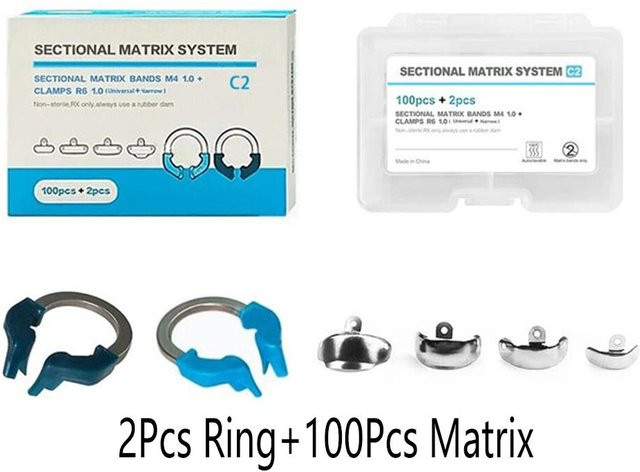 F3 G3 Dentales Sektionsmatrizensystem Metallbänder Harzring Zange für Zahnärzte - Bild 1