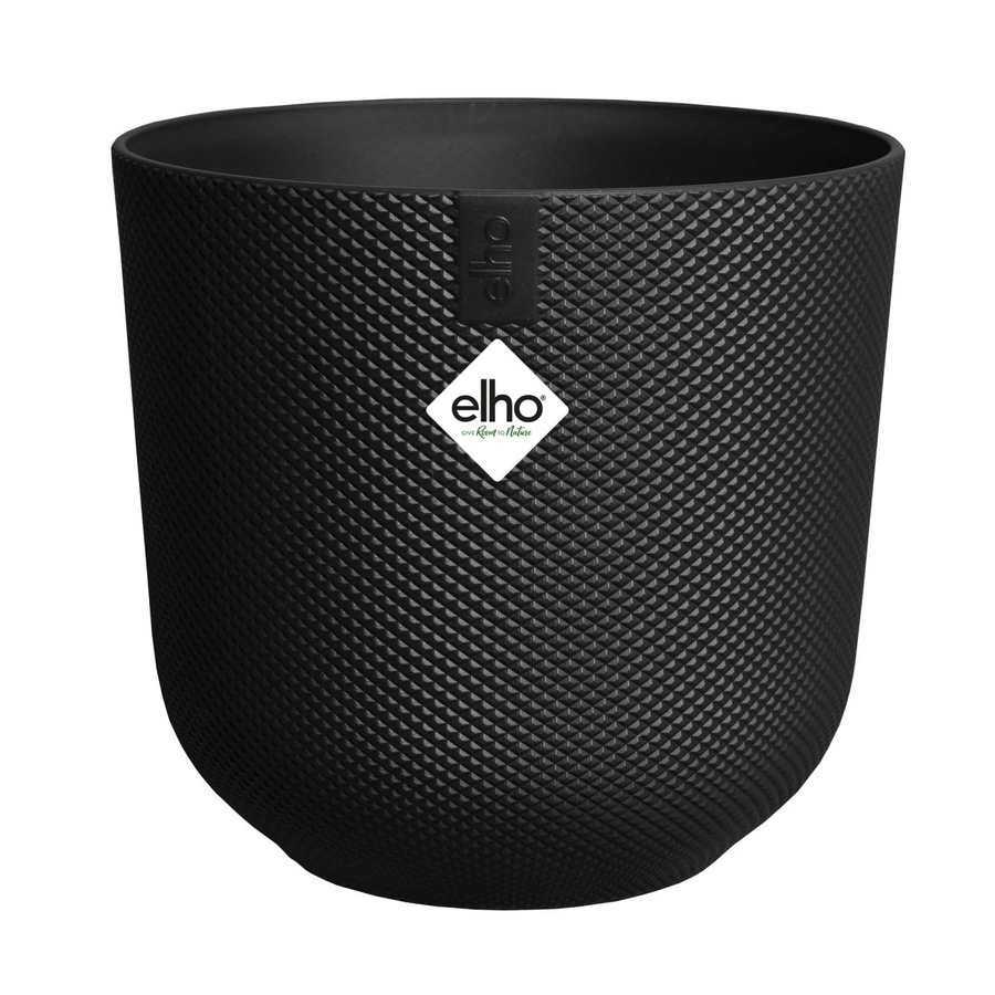 Elho Pflanzentopf Jazz Schwarz B/T/H: 14 x 14,2 x 13 cm - Bild 2