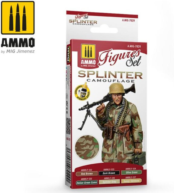 AMMO by MIG Jimenez Splinter Camouflage Figures Set - Bild 1