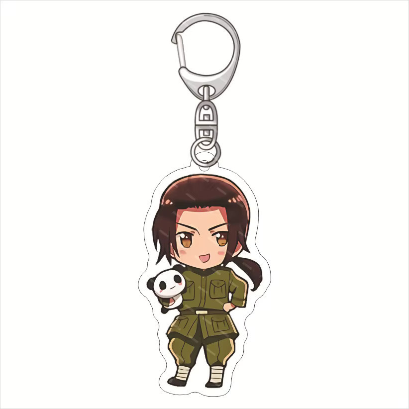 Schlüsselanhänger Acryl, Anime Hetalia Axis Powers, Unisex - Bild 2