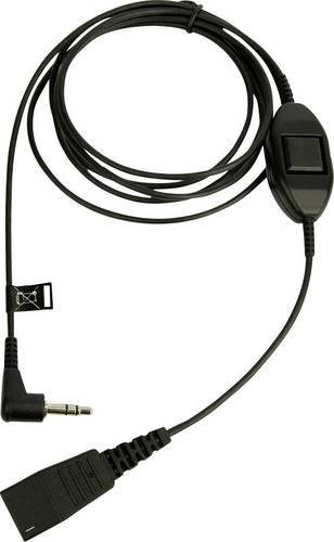 Jabra 8735-019 Headset-Kabel mit 3,5 mm Klinkenanschluss in Schwarz, Länge: 1,5 m - Bild 1