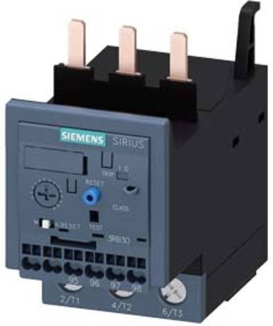 Siemens Überlastrelais 3RB3036-1WD0 in Grau mit 1 Schließer und 1 Öffner - Bild 1