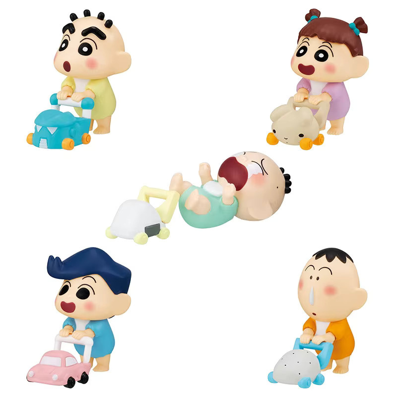 re-ment Crayon Shin-chan Kinderwagen Blind Box, Actionfiguren, Einzelfigur - Bild 4