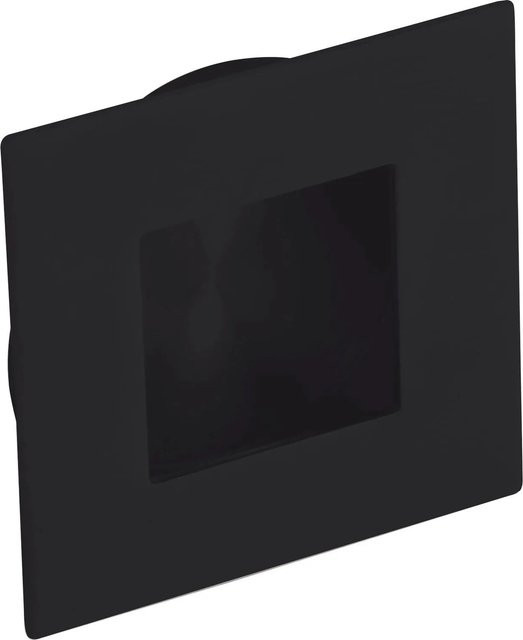 Technik Team Muschelgriff Eros Einlass Ø 41 mm Durchmesser Ø 50 mm aus Edelstahl in Schwarz Matt - Bild 1