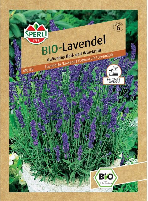 Sperli Bio Lavendel Samen für den Garten in Lila - Bild 1