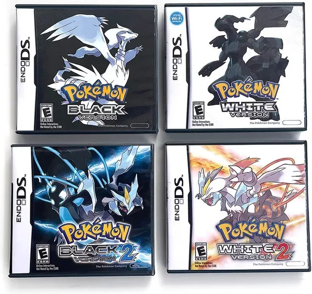 Bandai Pokémon Schwarz und Weiß, Kombinierte Karte, Englisch - Bild 1