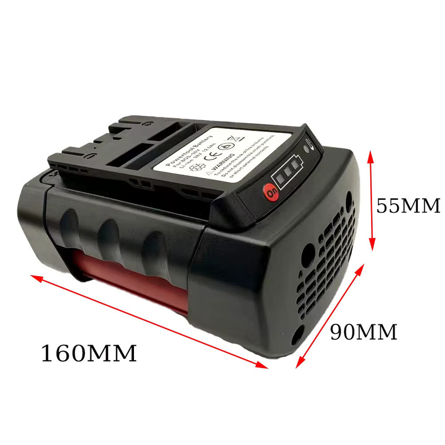 Bosch Lithium-Ionen-Akku 36 V, 6000 mAh, Schwarz, für BAT810 BAT836 BAT840 GBH36V-Li Elektrowerkzeuge - Bild 4