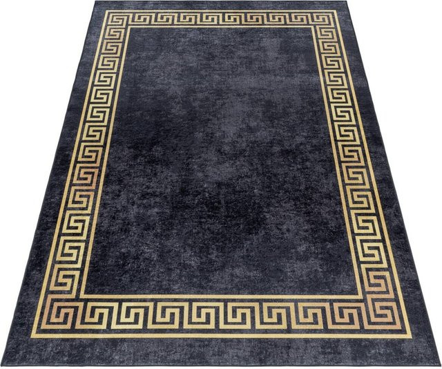 Ayyildiz Teppich FIESTA Modern in Schwarz mit Mäander-Muster, Breite: 160 cm, Länge: 230 cm - Bild 2