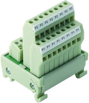 Weidmüller Potentialverteiler RS VERT8 LPK2 in Grün - Bild 1