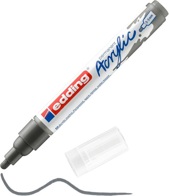 edding 5100 Acrylmarker in Anthrazit mit Pigmenten - Bild 1
