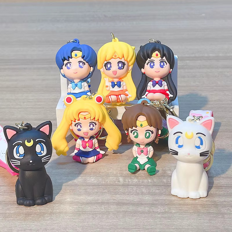 Bandai Schlüsselanhänger Sailor Moon, Bunt, Verspielt - Bild 1