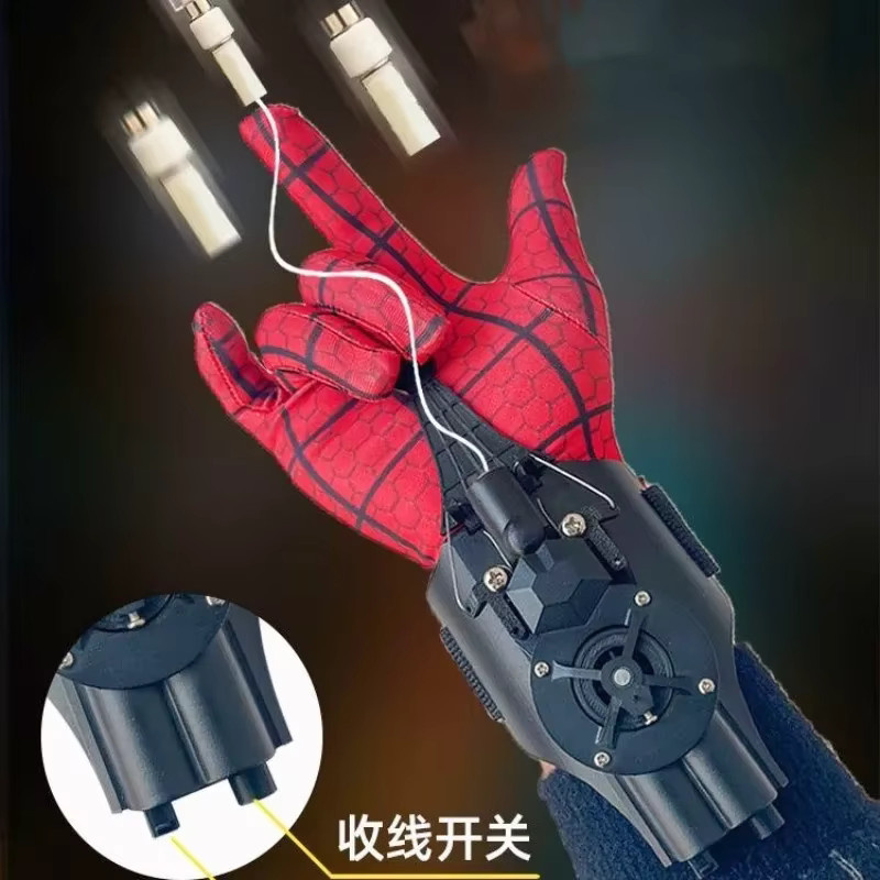Bandai Spiderman Web Shooters Spider Silk Launcher Cosplay Spielzeug - Bild 2