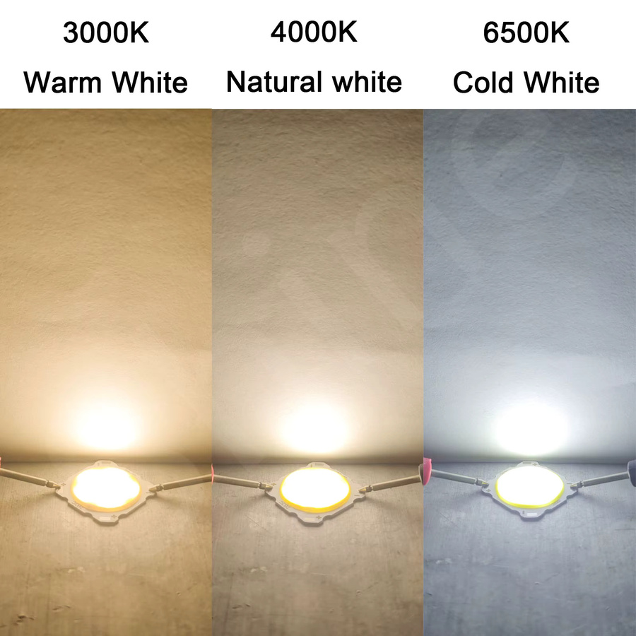 10 Stück DT&ZM Hochleistungs-LED COB Chips in Gelb für DIY Lichtlampen und Scheinwerfer - Bild 2