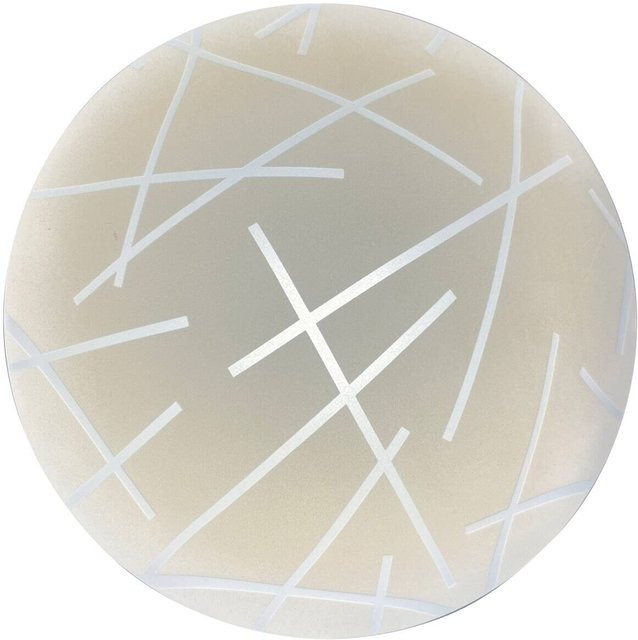 Pocoline LED-Deckenleuchte Theo in modernem Design aus Metall und Kunststoff, Durchmesser: 30 cm, dimmbar mit Fernbedienung - Bild 1