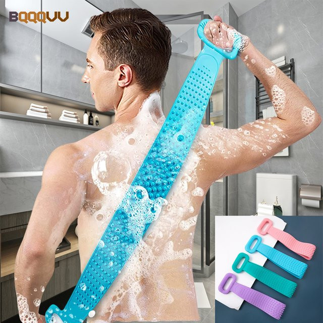 Rückenbürste für die Dusche, 76 cm, Peeling-Körperreiniger, Unisex - Bild 1