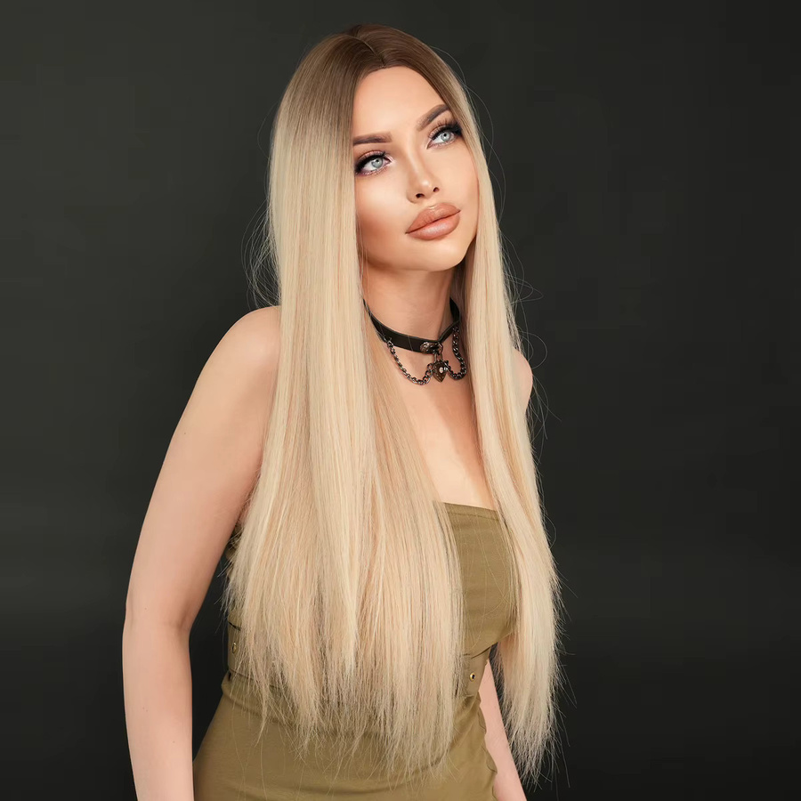 Namm Perücke, lange blonde synthetische Haarperücke für Damen - Bild 2