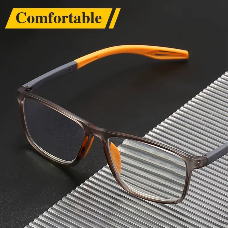 DIXSG Lesebrille, quadratisch, Vollrand, Kunststoff, Damen - Bild 3
