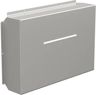 Weidmüller Regenhaube KTB RNHD XX5020V S4E R aus rostfreiem Stahl in Grau, Breite: 51,3 cm, Tiefe: 21,12 cm - Bild 1