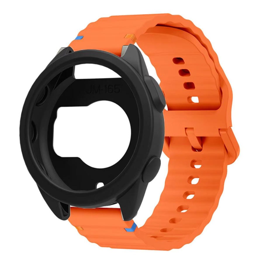 FancyWrist Uhrenarmband Silikon, Weiß, Unisex, Garmin Forerunner 165 - Bild 1