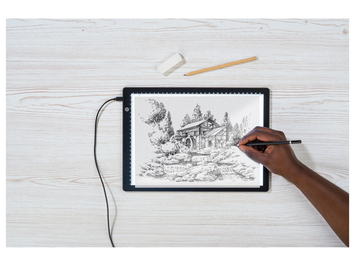 CRELANDO Light Pad in Schwarz - Bild 2