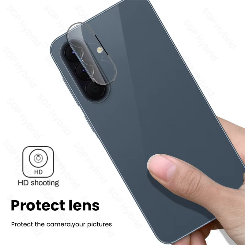 Samsung Galaxy A57 A37 5G 2026 3D gebogene Kameramodul-Schutzfolie aus gehärtetem Glas in Transparent - Bild 2