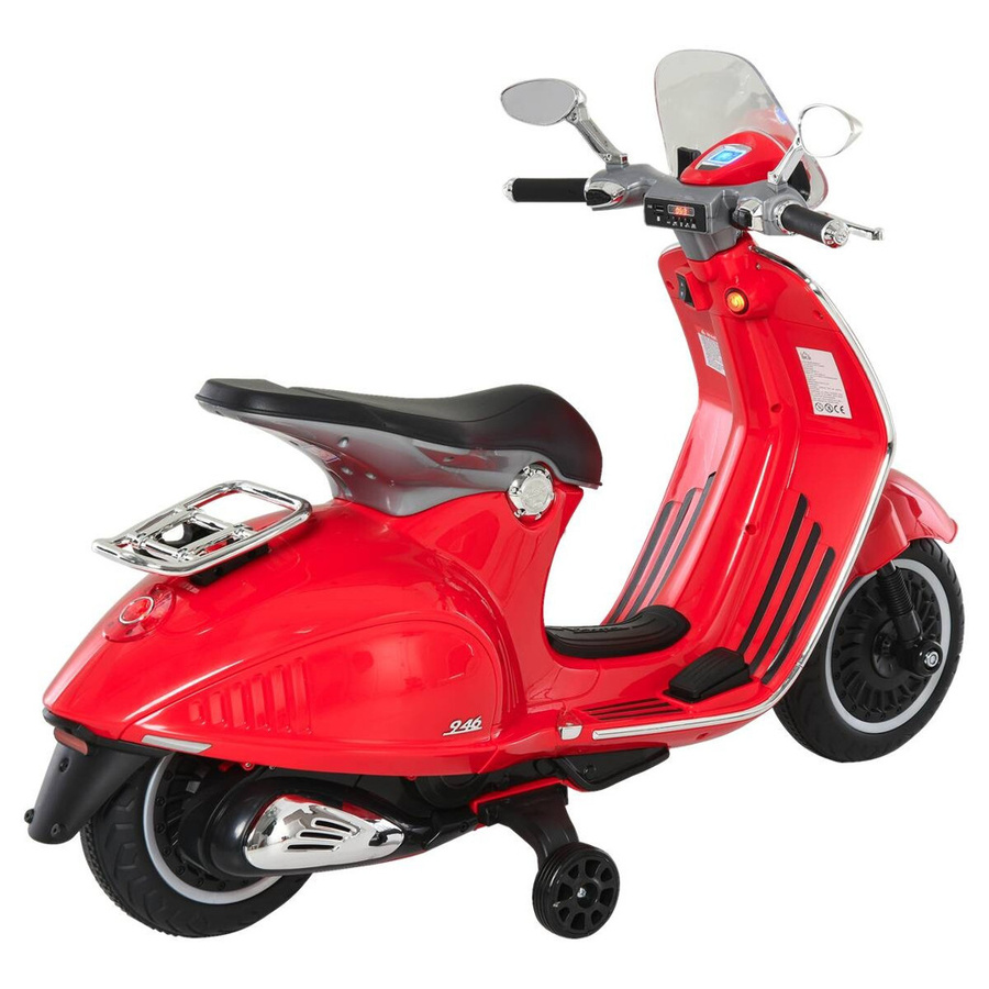 HOMCOM Kinder-Elektro-Motorrad, rot, ab 3 Jahre - Bild 2