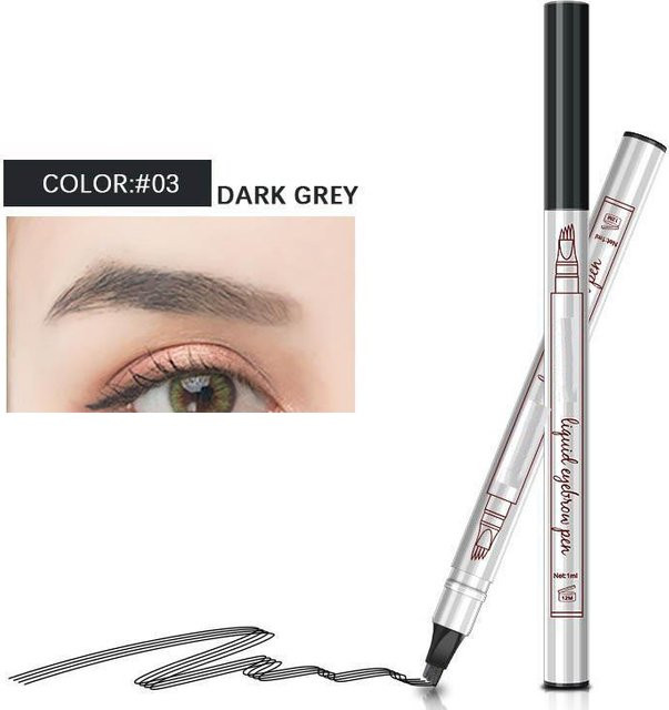 i-Beautiful Augenbrauen Marker Bleistift, Schwarz, Unisex - Bild 1