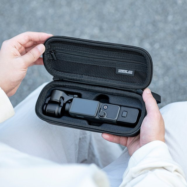STARTRC Tragbare Aufbewahrungstasche für DJI OSMO Pocket 4 Kamera-Zubehör, Schwarz - Bild 1