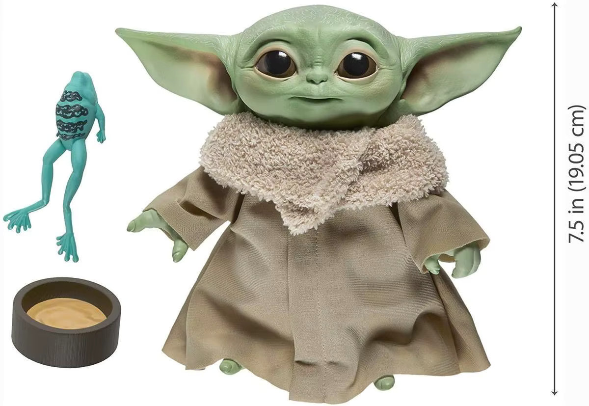 Hasbro Star Wars Yoda Baby Mandalorian Grogu, Sprechende Actionfigur, ab 3 Jahren - Bild 3