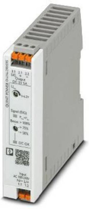 Phoenix Contact Quint 4-PS Hutschienen-Netzteil 5 V/DC 3A 15W grau B/T/H: 22,5 x 90 x 106 mm - Bild 2