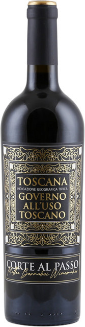 Riolite Vini Corte al Passo Governo Rosso Toscana, Sangiovese, Rotwein, 2024, 0,75 l - Bild 1