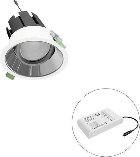 EVN LED-Deckenstrahler F04R11SM3830L24D in Weiß, rund und verstellbar - Bild 1