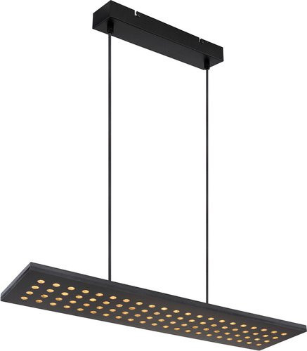 GLOBO LIGHTING Hängeleuchte aus Metall in Schwarz mit LED, B/H/T: 20 x 120 x 80 cm - Bild 1