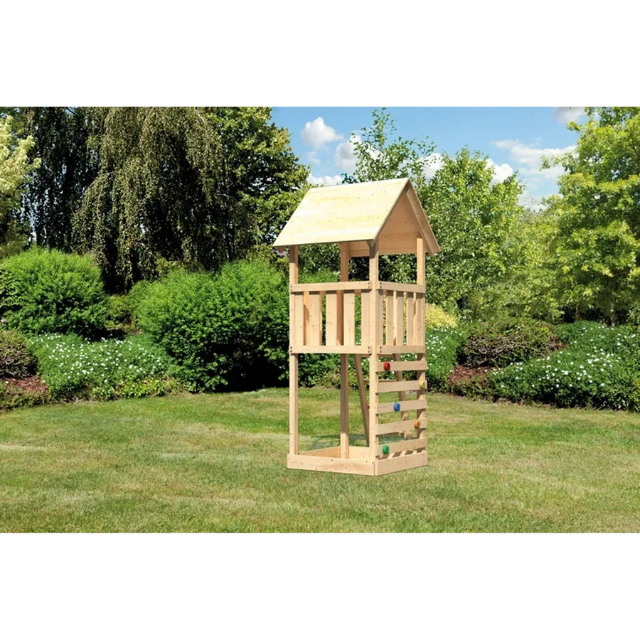 Karibu Spielturm Lotti und Kletterwand Eco - Bild 2