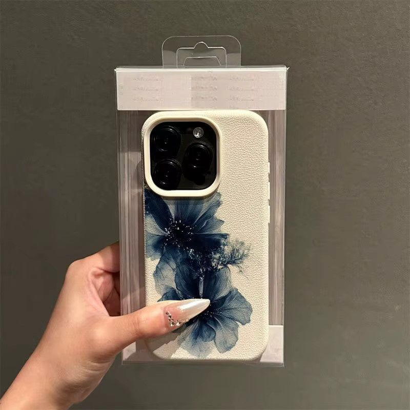 Handyhülle Deep Ink Poetic Pattern Design für Xiaomi Poco F7 Pro 5G, F6, F5, X7, X6, X5, 15, 14, 13, 15T, 14T, 13T in Multicolour und White - Bild 4