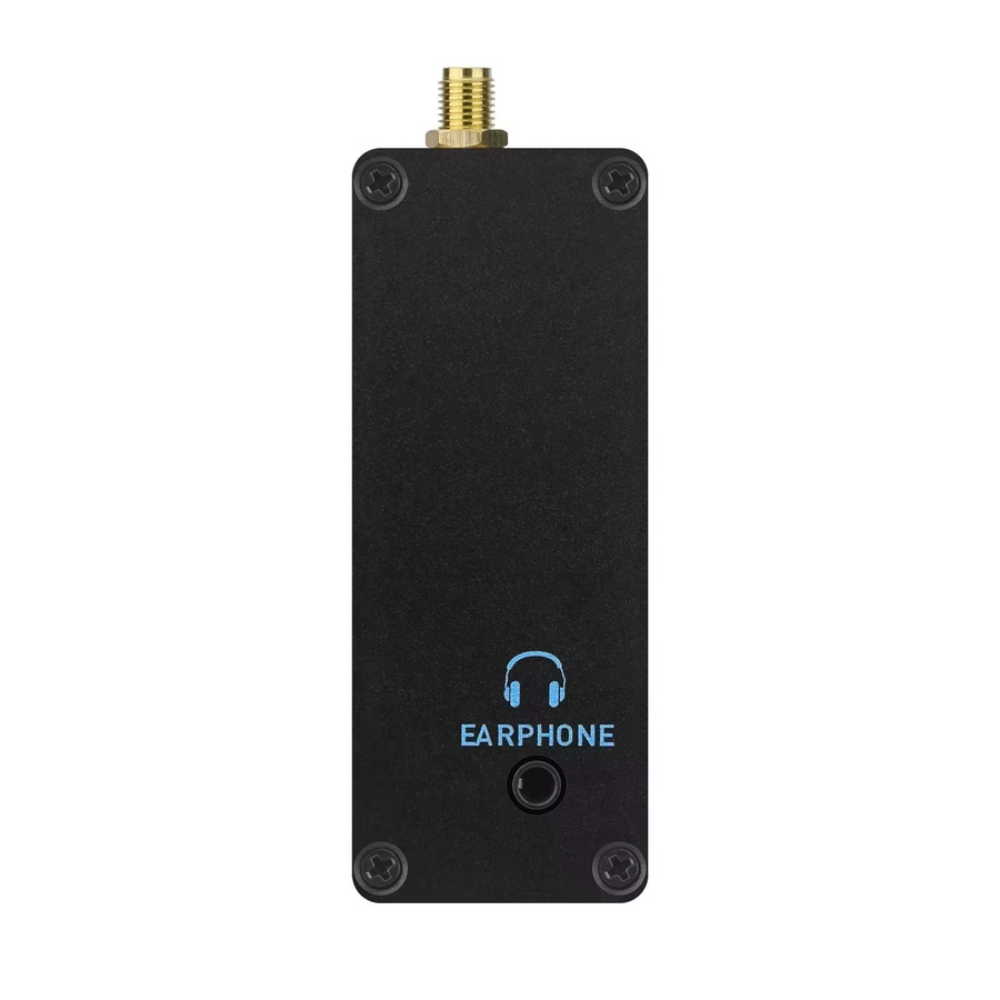 CMAOS ATS25 ULTRA SDR Empfänger mit 4-Zoll-Touchscreen, Bluetooth und WiFi, Schwarz - Bild 3