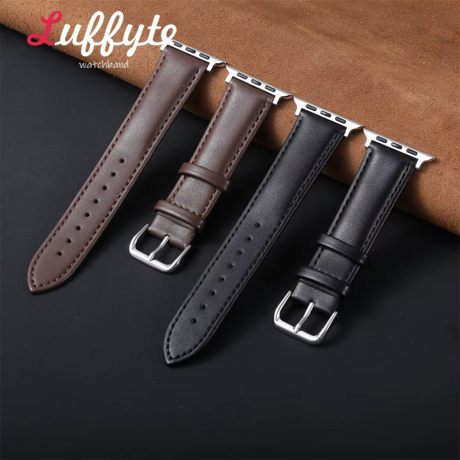 Luffyte Uhrenarmband Leder, Herren, Klassisch - Bild 1