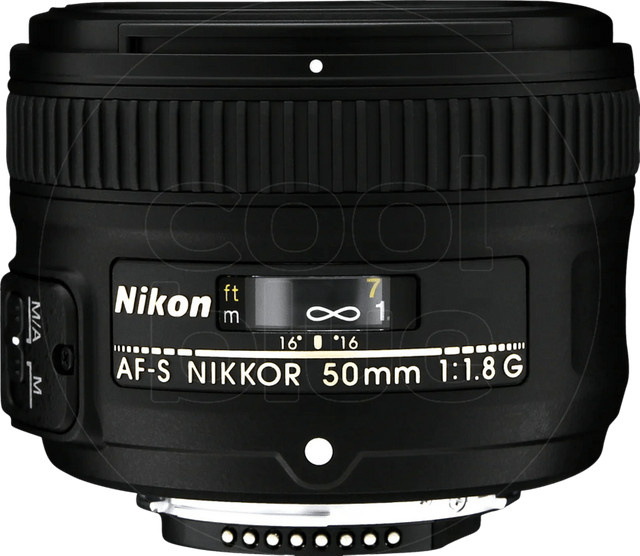 Nikon AF-S Nikkor 50 mm f/1.8G Objektiv für Nikon F Mount in Schwarz - Bild 1