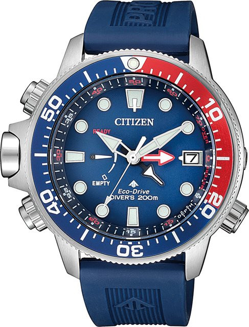 Citizen Chronograph, Solar, Edelstahl, Blau, 46 mm, Herren - Bild 1
